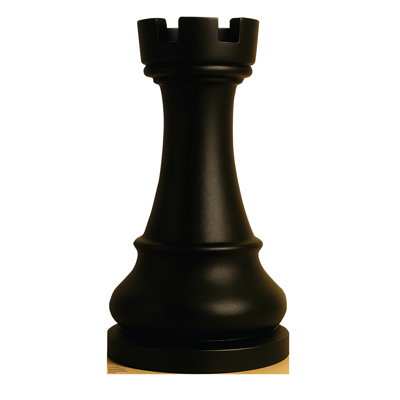 Chess Rook Black