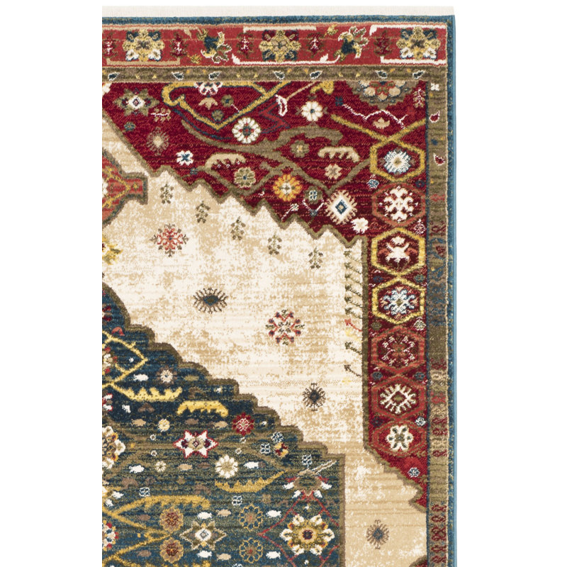 Kurtz Performance Southwestern Rug, Rectangle 5'1" x 7'5"