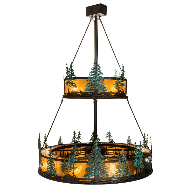 Rustic Lodge Chandelier