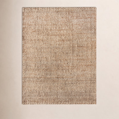 Natural Hand-Woven Jute Rug