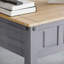 Pippa Solid Wood Four Leg Coffee Table with Storage