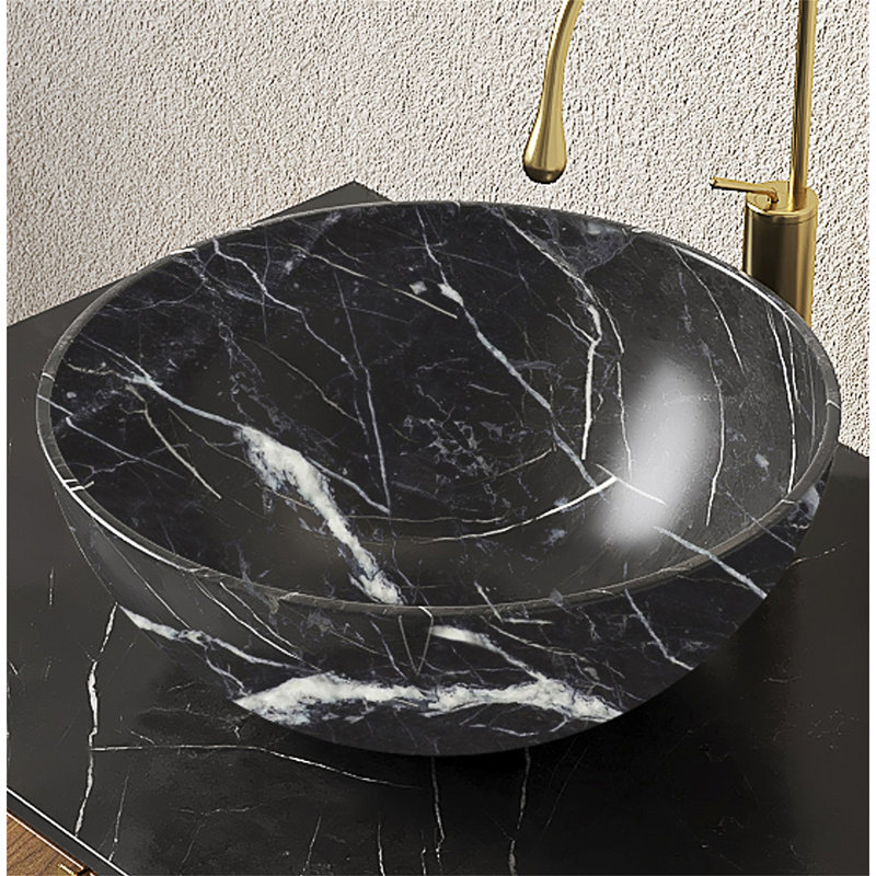 14'' Bathroom Sink, Black