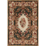 Sino Aubusson Collection Flatweave Wool Area Rug