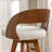 Chandler Modern Swivel Linen Counter Stool And Bar Stool (Set Of 3)-165949330-165949337