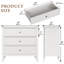Amberrae 3 Drawer 81.3cm W Dresser-677646246