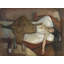 «The Day After» par Edvard Munch - Art mural sur toile tendue avec châssis-404547