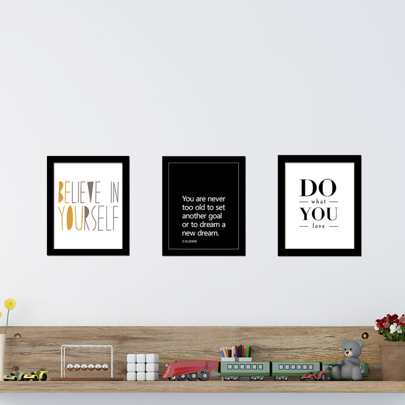 3 Piece Single Picture Frame Print