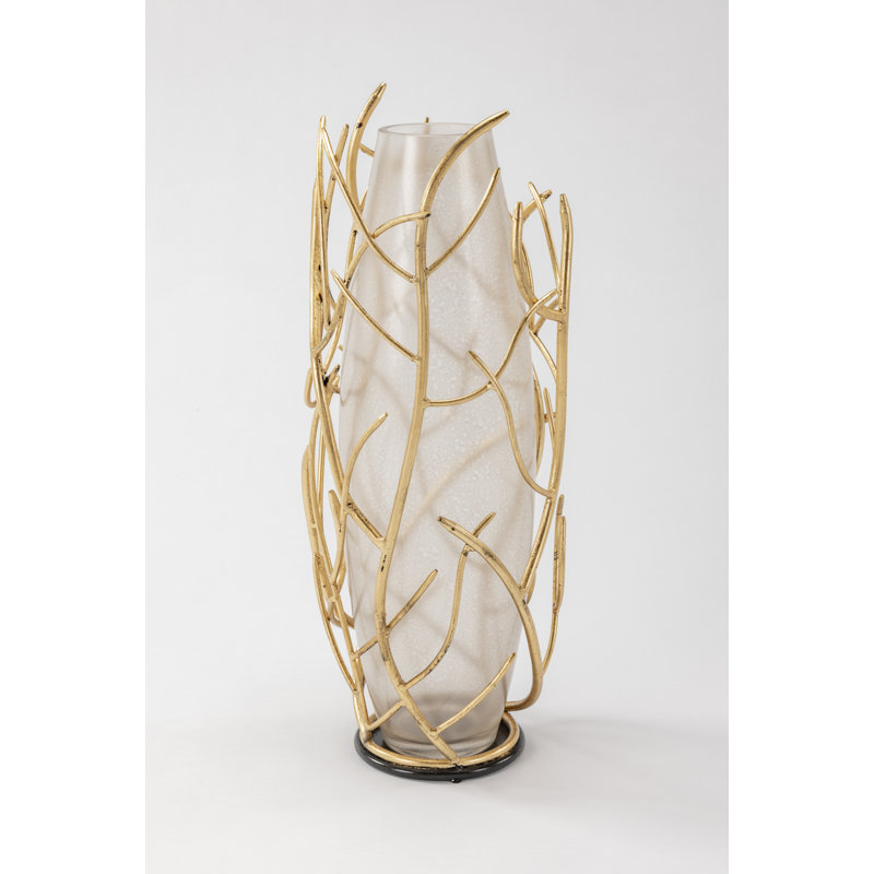 Handmade Metal Floor Vase