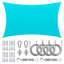 Voile d'ombrage Amgo-111679896-111679895