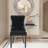 Tufted Velvet Wing Back Side Dining Chairs-747323165-747323153