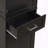 Tall Freestanding Storage Cabinet with Two Drawers and Adjustable Shelf-823597775