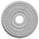 Melonie 16"H x 16"W x 0.75"D Ceiling Medallion