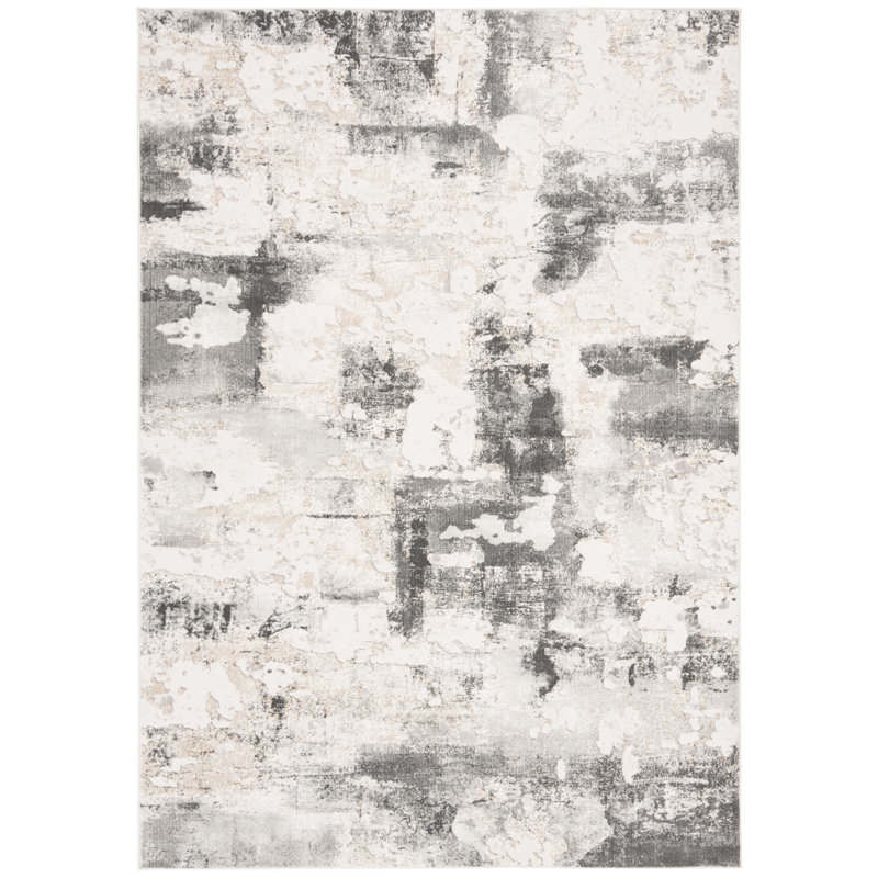 Ellar Vogue Performance Abstract Rug, Rectangle 5'3" x 7'6"