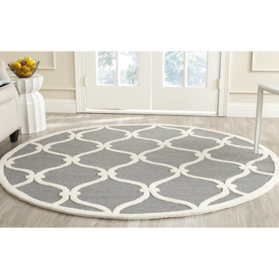 Cannen Hand Tufted Wool Geometric Rug