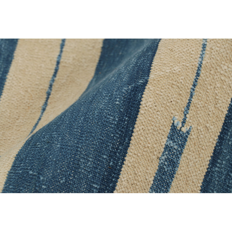 Dhuree Cotton Striped Area Rug, Rectangle 14' x 20'