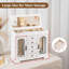 Jewelry Box, Wooden Jewelry Organizer Box With Mirror-1996674827