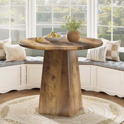 31.5-Inch Round Dining Table by Millwood Pines
