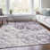 Premium Machine Washable Prisco Purple Rug