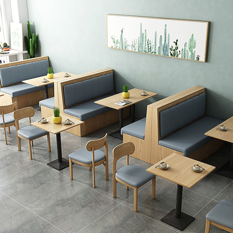 Banc rembourré en similicuir Light Luxury