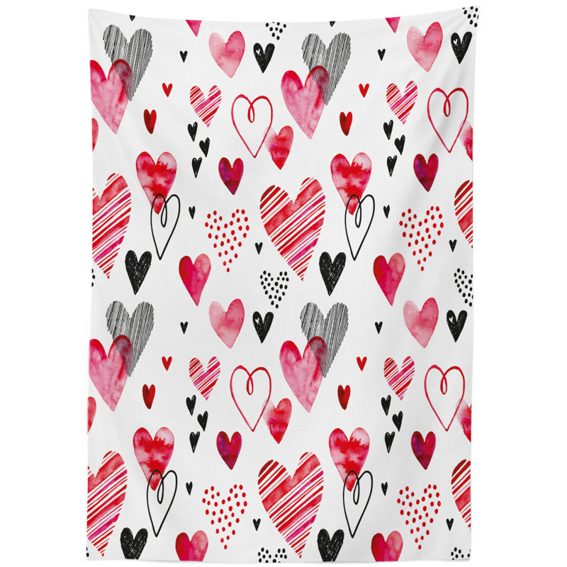 Valentine Tablecloth, 84" L x 60" W