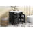 Modern Bathroom Storage Cabinet with Top Sink and a Tip-out Drawer