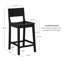  Tabouret de bar Yalingup avec structure en bois massif (ensemble de 2)-1203421685-1162130240