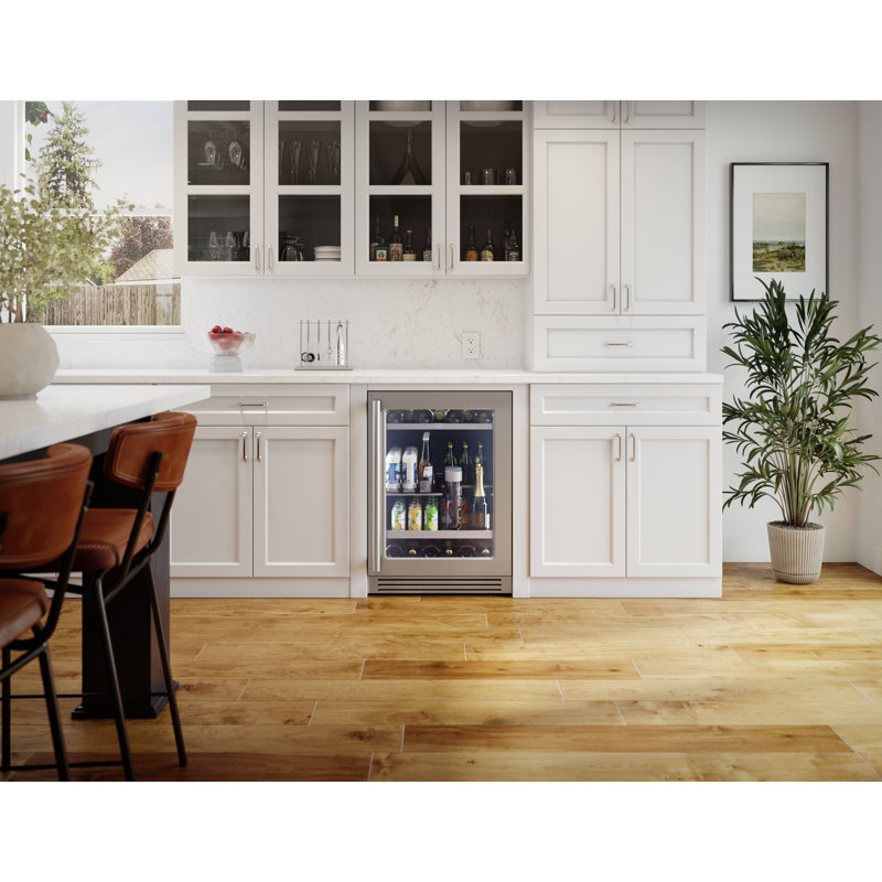 Presrv Pro 24 In. 7-Bottle And 88-Can Single Zone Beverage Cooler
