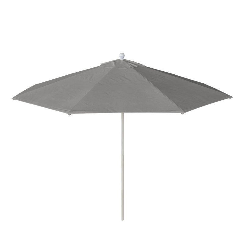 Parasol de patio commercial en bois gris 11 pi, Granite