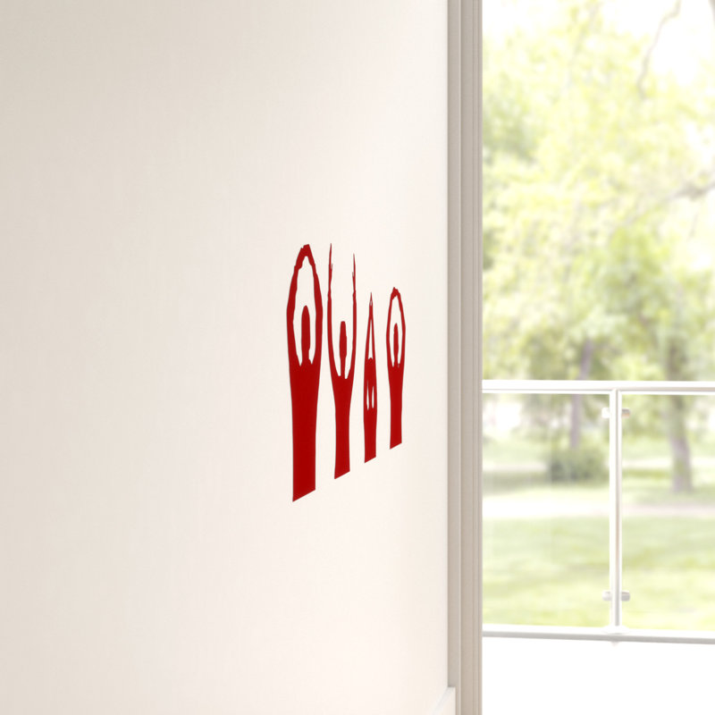 Entertainment Non-Wall Damaging Wall Decal, Cranberry