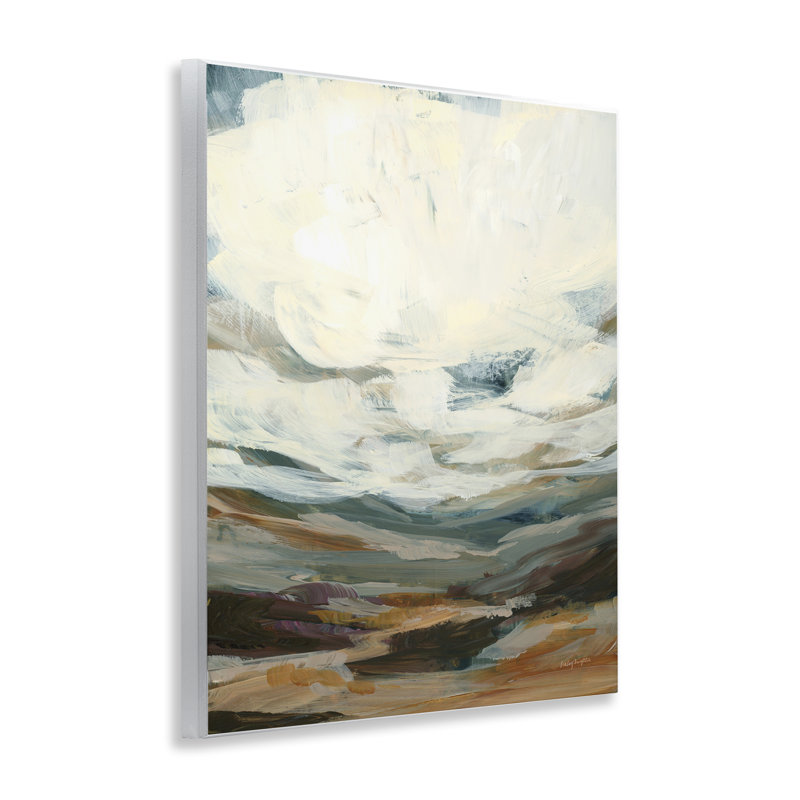 Art abstrait abstrait nuage lourd par Haley Knighten