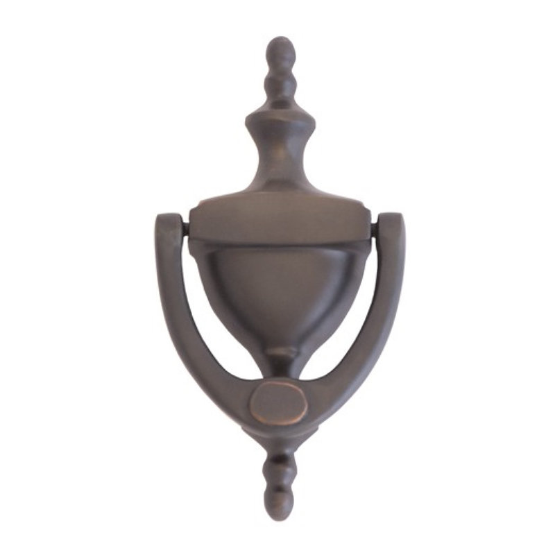 Traditional Brass Door Knocker, Venetian Bronze