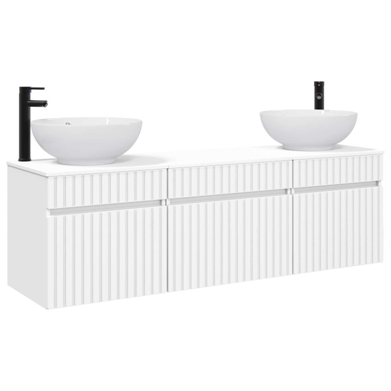 Bathroom Furniture Suite, White