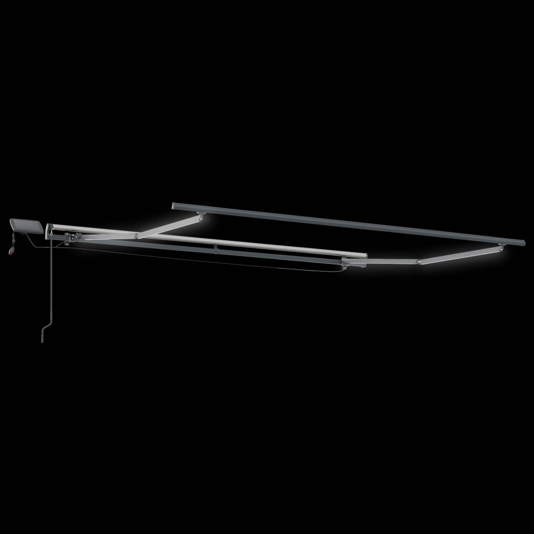 VidaXL Polyester Cover Retractable Patio Awning