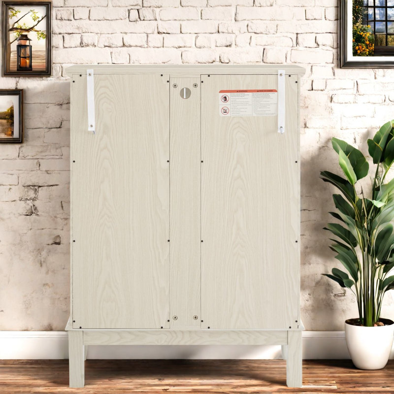 Buffets modernes blancs avec rangement et panneau de fibres à densité moyenne pour la cuisine