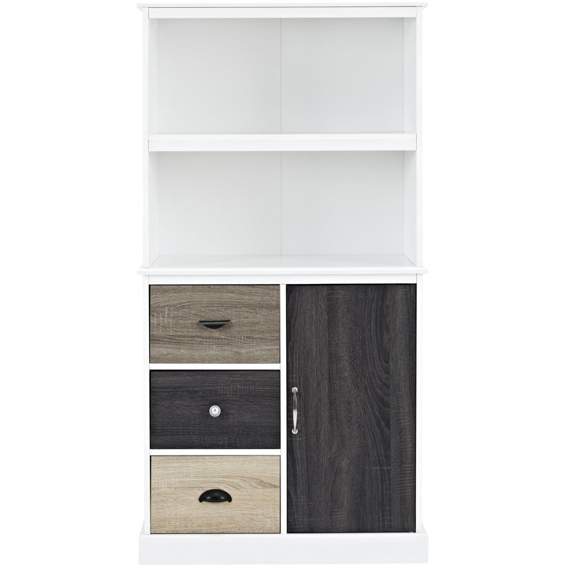 Sherlyn 145cm H x 76cm W Standard Bookcase