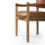 Fauteuil de salle à manger Maryuri - Châtaignier Sonoma