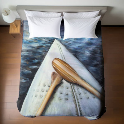 Housse de couette Canoe Adventure - Décoration de chambre à coucher