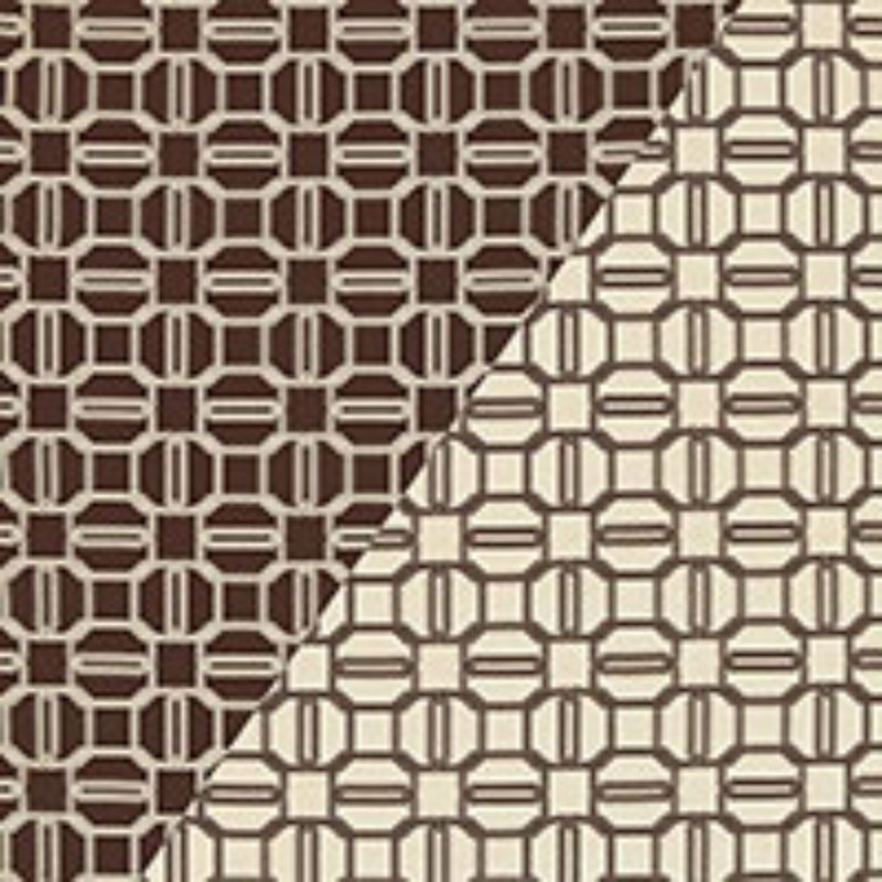 Emerald Cut Fabric, Brown