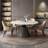 Light Luxury Modern Marble Round Dining Table-105318259