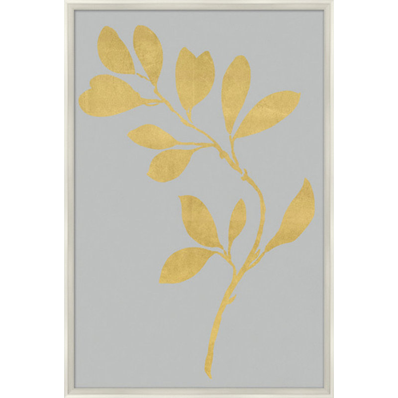 Gilded Branch 2 Painting by Lillian August