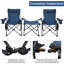Chaise de camping inclinable