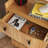 Monster-Themed Storage Cabinet With 4 Drawers & Playful Design