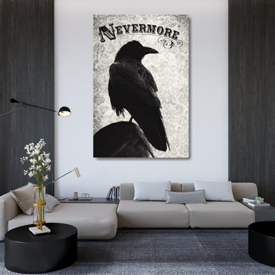 Loon Peak® Buxton, Michael, art sur toile tendue sous le titre: Nevermore
