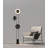 Sleek Linear Metal Frame Warm Glow Floor Lamp