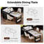 Îlot de cuisine avec table de salle à manger extensible-2033027142