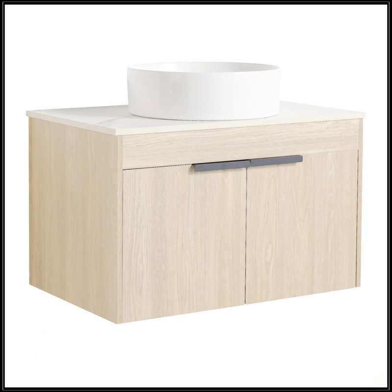 Ensemble de meuble-lavabo moderne 30 "avec lavabo en céramique, 30"