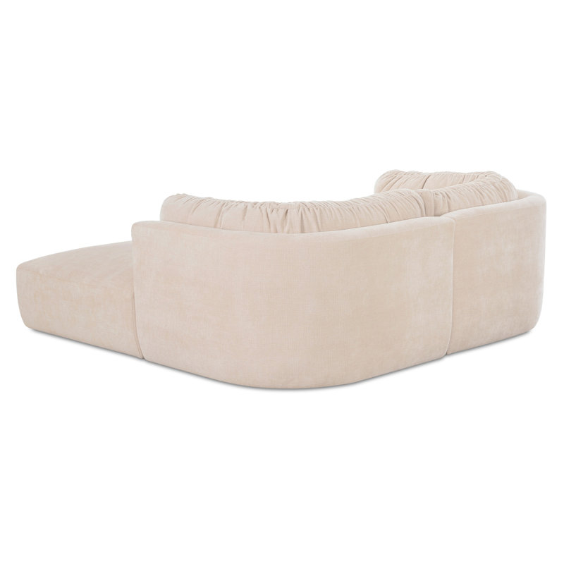 Matina Nook Modular Sectional Oatmeal, Almond Performance Chenille