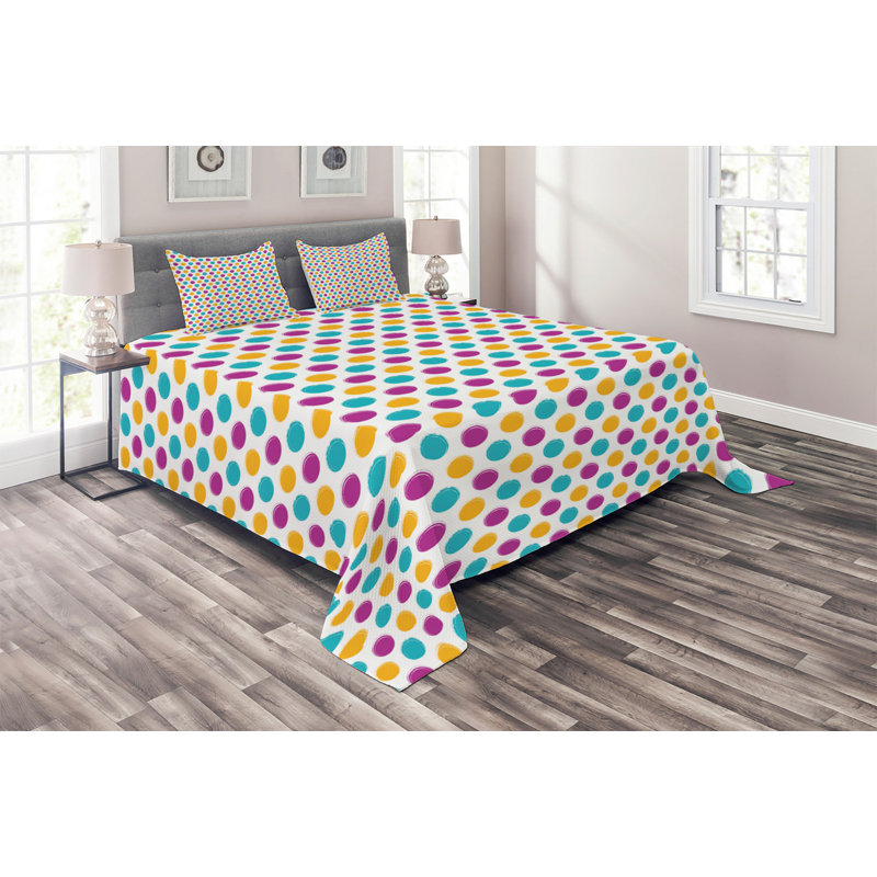 Geometric Shapes Coverlet