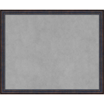 Tableau magnétique à cadre arrondi bronze foncé