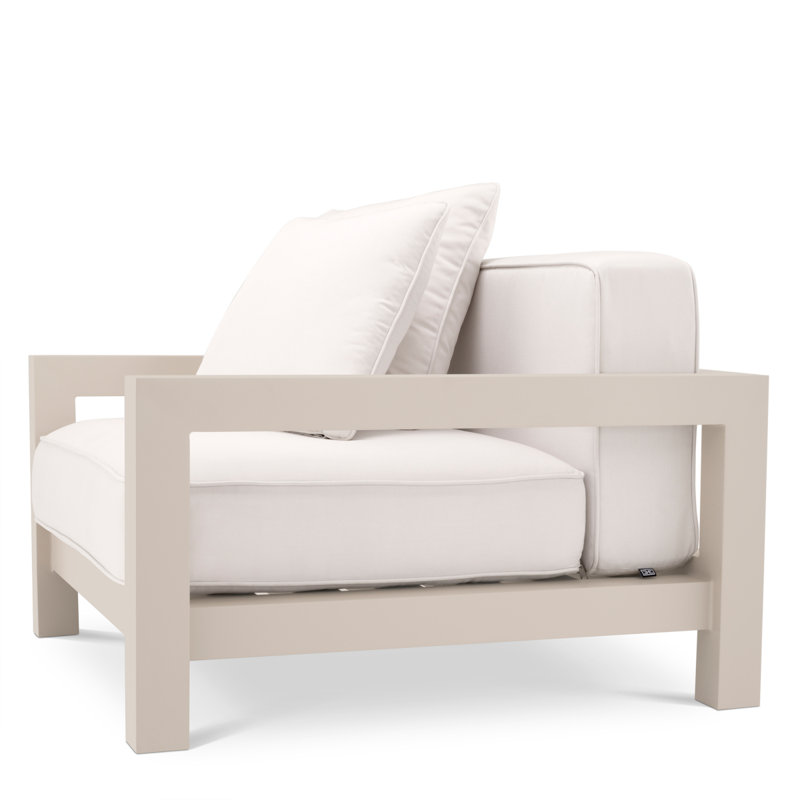 Cap-Antibes Outdoor Lounge Chair, Beige